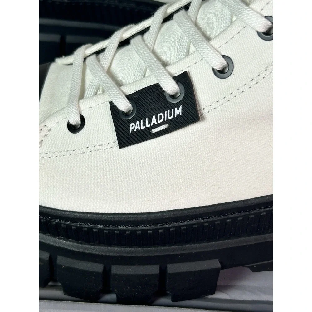 Palladium Revolt Hi TX Star White Platform Chunky High Top Boots Women's 9.5 NEW